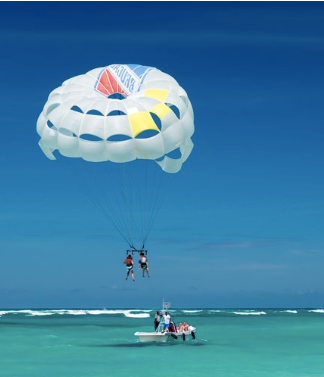 parasailing